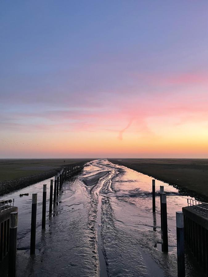 Ferienwohnung „Deichgefluster“ Nahe Der Nordsee Marne Buitenkant foto